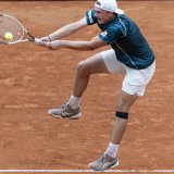 Dominic Stricker battu dès son entrée en lice à Genève KEYSTONE/EPA/CYRIL ZINGARO